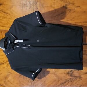 Express Men's Black Polo Shirt Size L NWT